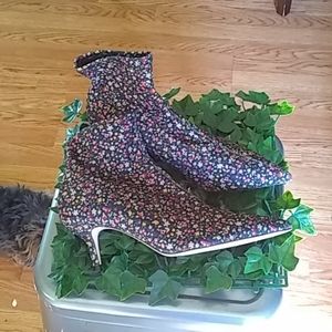 Zara sock boots size 7